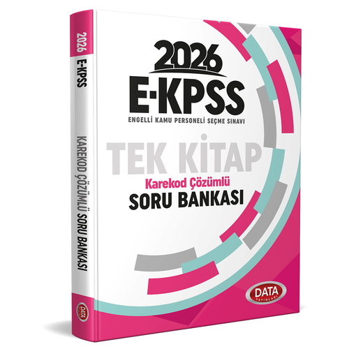 EKPSS Tek Kitap Karekod Çözümlü Soru Bankası Data Yayınları 2026
