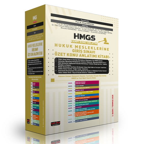 HMGS Kampı Özet Konu Anlatım Kitabı Savaş Yayınları Temmuz 2025