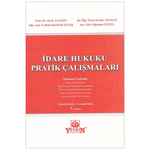 İdare Hukuku Pratik Çalışmaları - Ali D. Ulusoy