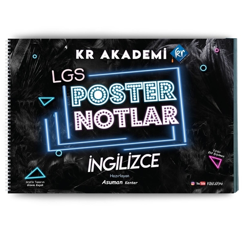 LGS İngilizce Poster Notları KR Akademi Yayınları