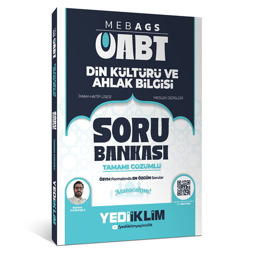 MEB AGS ÖABT Din Kültürü ve Ahlak Bilgisi Soru Bankası Yediiklim Yayınları 2026