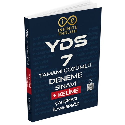 YDS Tamamı Çözümlü 7 Deneme Sınavı, Kelime Çalışması Dizgi Kitap Yayınları 2025