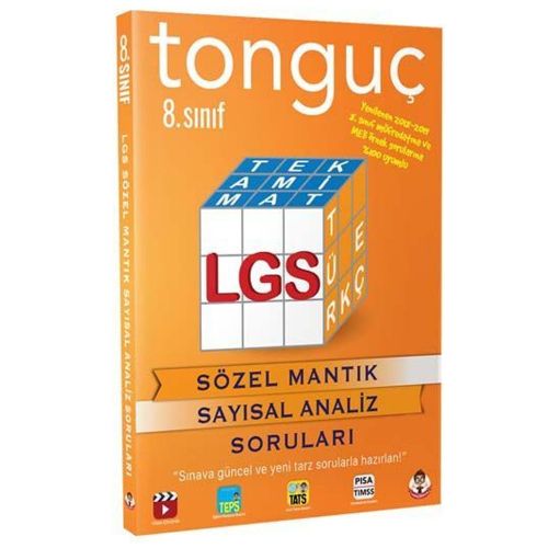 8. Sınıf LGS Sözel Mantık Sayısal Analiz Soruları Tonguç Akademi Yayınları