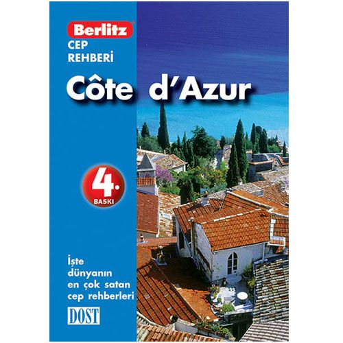 Cote d\' Azur Cep Rehberi - Dost Kitabevi
