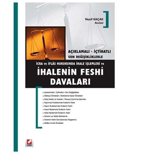İhalenin Feshi Davaları - Nazif Kaçak