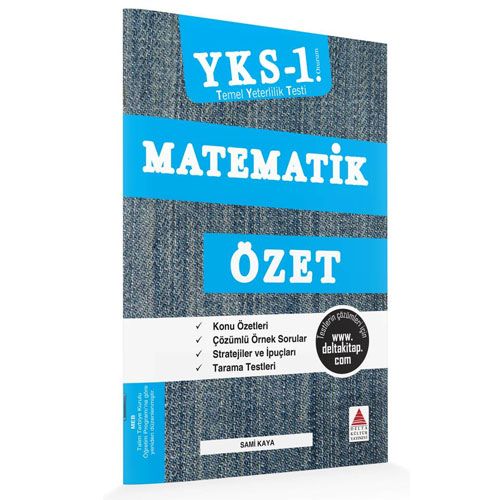 YKS 1. Oturum Matematik Özet (TYT) Delta Kültür Yayınları