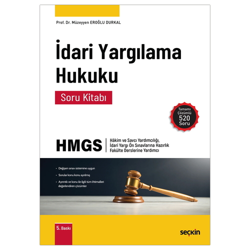 İdari Yargılama Hukuku Soru Kitabı - Müzeyyen Eroğlu Durkal 2026