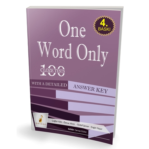 One Word Only 100 Cloze Tests - Serap Gürel