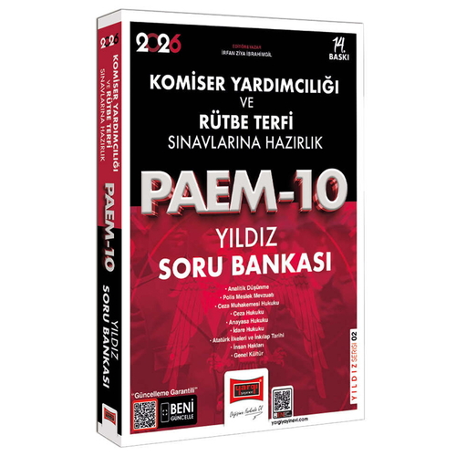 PAEM Komiser Yardımcılığı ve Rütbe Terfi Sınavlarına Hazırlık Soru Bankası Yargı Yayınları 2026