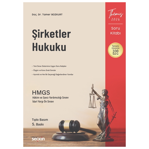 THEMIS Şirketler Hukuku Soru Kitabı - Tamer Bozkurt 2026