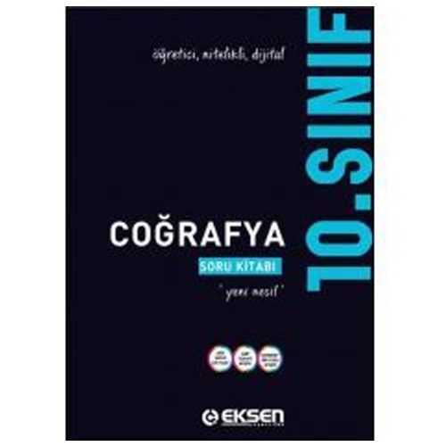 10. Sınıf Coğrafya Soru Kitabı Eksen Yayınları