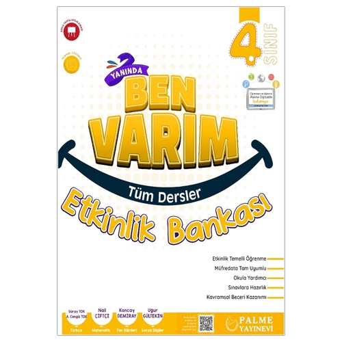 4. Sınıf Yanında Ben Varım Tüm Dersler Etkinlik Bankası Palme Yayınları