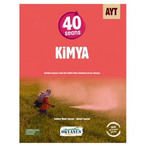 AYT 40 Seansta Kimya Konu Anlatımı Soru Bankası Okyanus Yayınları