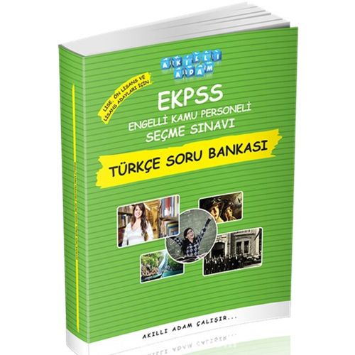 EKPSS Türkçe Soru Bankası Akıllı Adam Yayınları