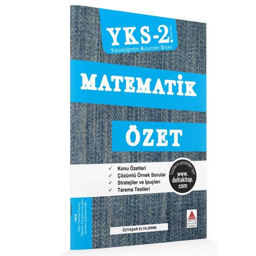 YKS 2. Oturum Matematik Özet Delta Kültür Yayınları