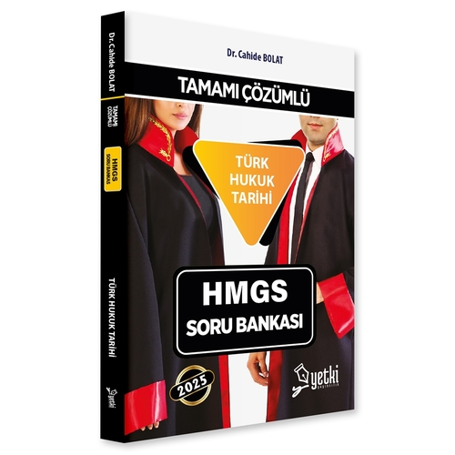 HMGS Türk Hukuk Tarihi Soru Bankası Yetki Yayınları 2025