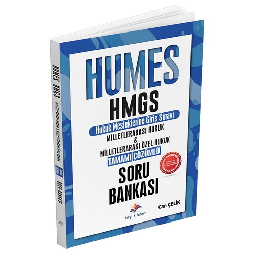 Humes HMGS Milletlerarası Hukuk ve Milletlerarası Özel Hukuk Soru Bankası Dizgi Kitap Yayınları 2025