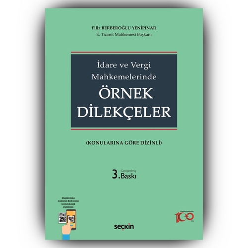 İdare ve Vergi Mahkemelerinde Örnek Dilekçeler - Filiz Berberoğlu Yenipınar