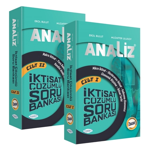 KPSS A Grubu Analiz İktisat Çözümlü Soru Bankası Monopol Yayınları 2024