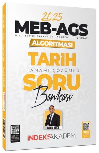 MEB AGS Algoritması Tarih Soru Bankası İndeks Akademi Yayınları 2025
