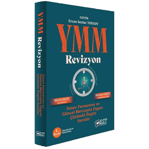 YMM Yeminli Mali Müşavirlik Revizyon Soru Bankası Çözümlü EST Yayınları
