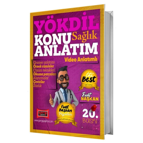 YÖKDİL Sağlık Konu Anlatımı Yargı Yayınları 2025