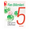  5. Sınıf Fen Bilimleri Öğreten Defter Tudem Yayınları