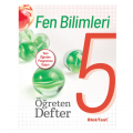 5. Sınıf Fen Bilimleri Öğreten Defter Tudem Yayınları