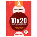  8. Sınıf 10x20 Matematik 1. Dönem Kazanım Pekiştirme Denemeleri Seti Tudem Yayınları