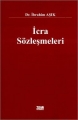 İcra Sözleşmeleri - İbrahim Aşık