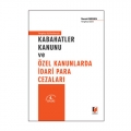 Kabahatler Kanunu ve Özel Kanunlarda İdari Para Cezaları - Necati Meran