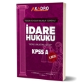  KPSS A Grubu İdare Hukuku Konu Anlatımlı A Kadro Yayınları 2024