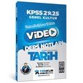  KPSS Genel Kültür Atölye Tarih Video Ders Notları Yediiklim Yayınları 2025