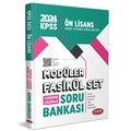  KPSS Ön Lisans Modüler Fasikül Karekod Çözümlü Soru Bankası Data Yayınları 2024