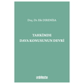  Tahkimde Dava Konusunun Devri - Efe Dırenisa