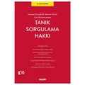  Tanık Sorgulama Hakkı - Akif Yıldırım