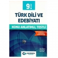 9. Sınıf Türk Dili ve Edebiyatı Konu Anlatımlı Testli Gezegen Yayınları