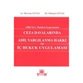  Ceza Davalarında Adil Yargılanma Hakkı - Mehmet Günay, Meryem Günay