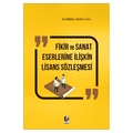  Fikir ve Sanat Eserlerine İlişkin Lisans Sözleşmesi - Cibrail Uğur