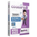  KPSS Coğrafya Tamamı Çözümlü Soru Bankası HocaWebde Yayınları 2022