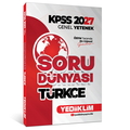 KPSS Genel Yetenek Türkçe Soru Dünyası Yediiklim Yayınları 2027