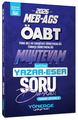  MEB AGS ÖABT Muhtevam Yazar Eser Soru Bankası Tamamı Çözümlü Yönerge Yayınları 2026