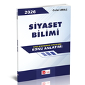  Siyaset Bilimi Konu Anlatım Kitabı Akfon Yayınları 2026