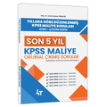  Son 5 Yıl KPSS Maliye Orijinal Çıkmış Sorular 4T Yayınları 2026