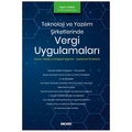  Teknoloji ve Yazılım Şirketlerinde Vergi Uygulamaları - Aydın Yılmaz