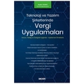 Teknoloji ve Yazılım Şirketlerinde Vergi Uygulamaları - Aydın Yılmaz