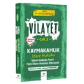  Vilayet Kaymakamlık İdare Hukuku Dizgi Kitap Yayınları 2022