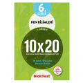  6. Sınıf 10x20 Fen Bilimleri 2. Dönem Kazanım Pekiştirme Denemeleri Seti Tudem Yayınları