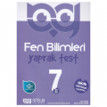  7. Sınıf Fen Bilimleri 32 Yaprak Test Nitelik Yayınları