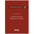  İş Mahkemelerinde Yargılamanın Özellikleri - Ayşe Köme Akpulat